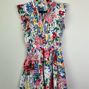 Pinch Floral Midi Dress - Multicolor